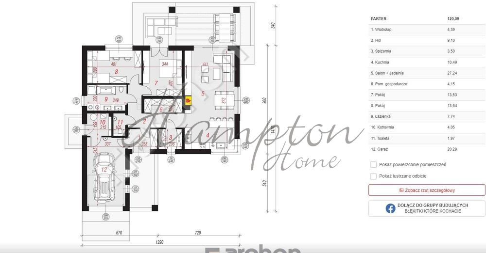 Dom w Małęczynie 120m2 Małęczyn - zdjęcie 4