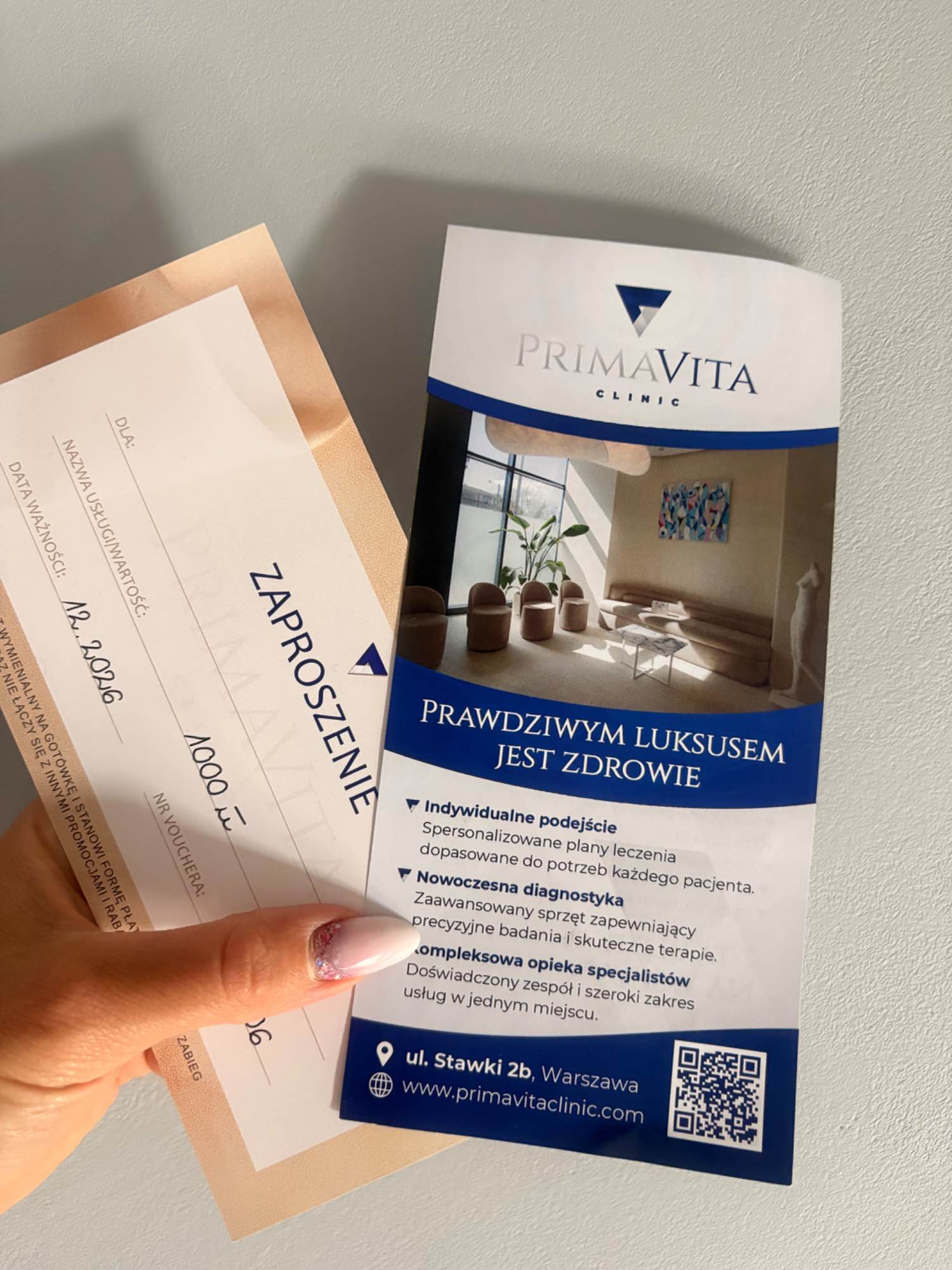 Voucher do kliniki PrimaVita Mokotów - zdjęcie 1