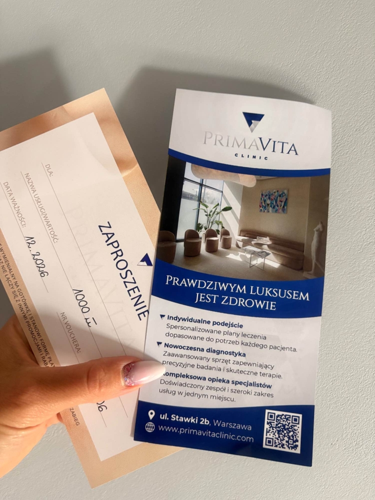 Voucher do kliniki PrimaVita Mokotów - zdjęcie 1