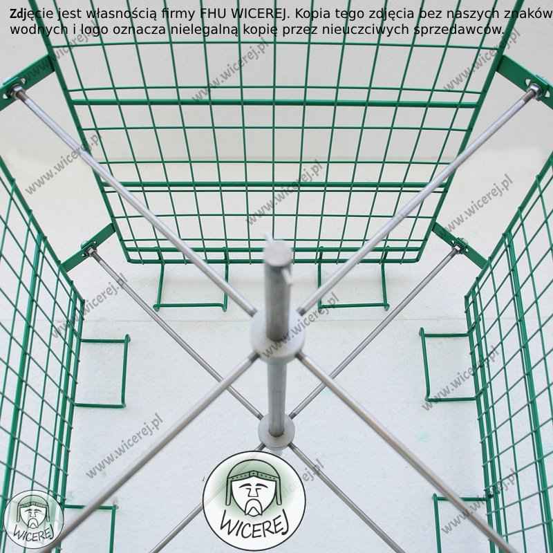 Wirnik 4 ramkowy do miodarki wirówki, Kosz na 4 ramki 4 plastrowy Jaśliska - zdjęcie 5