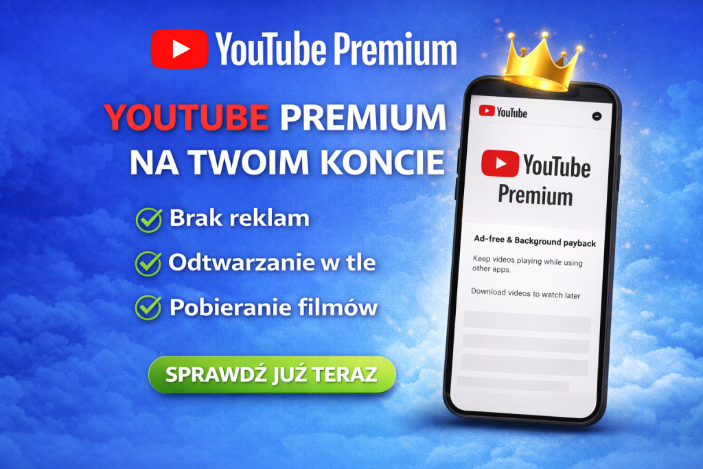 Kod aktywacyjny YouTube Premium  3 miesiące Bemowo - zdjęcie 2