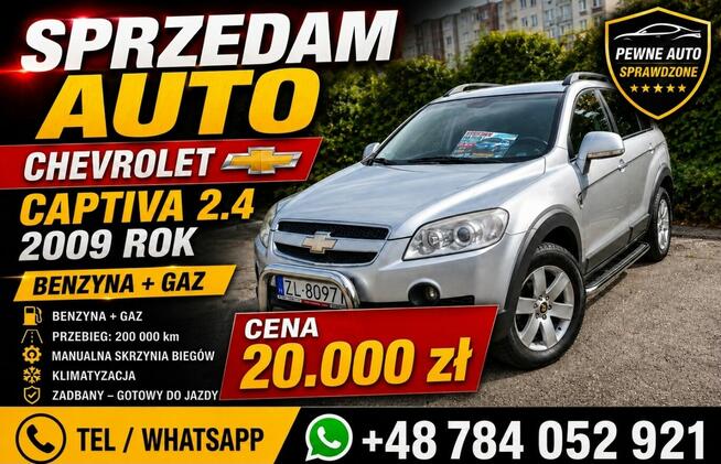 Sprzedam Chevrolet Captiva 2.4 2009 r Lublin - zdjęcie 1