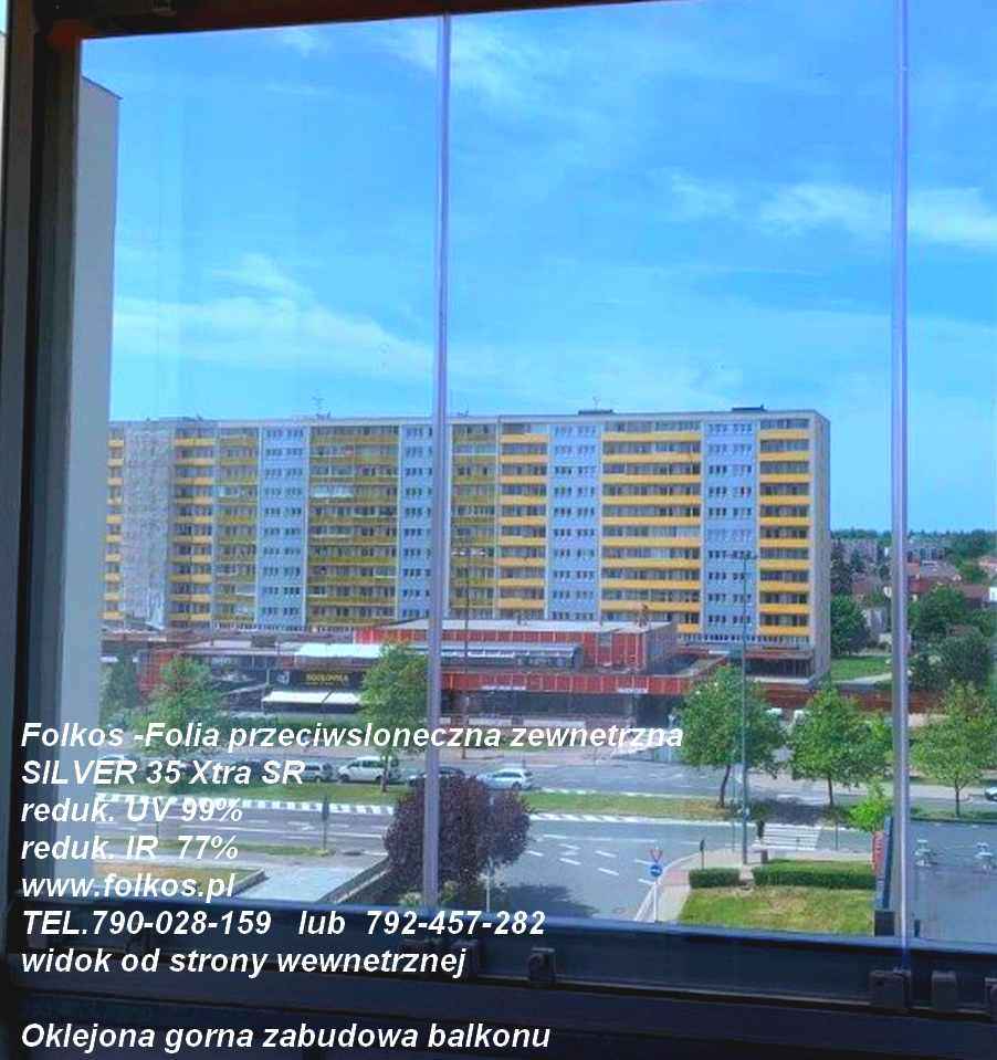 Folia Silver 35 Xtra SR HANITA -Folkos folie przeciwsłoneczne Warszawa Białołęka - zdjęcie 4