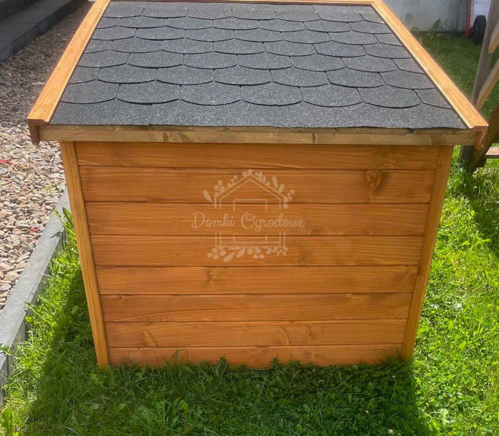 Buda dla psa Rozmiar "XXL" - Pinia - Dach spad w tył ID840 Lidzbark Warmiński - zdjęcie 7