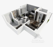 Mieszkanie 41,01m2 + ogórd i taras  widokiem na Odrę/Kleczków Wrocław - zdjęcie 11