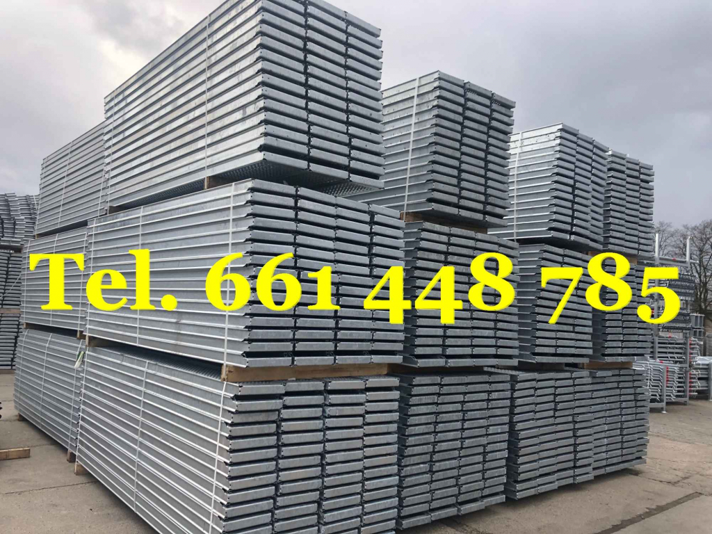 Słupek Poręczy L-ka Słupek Górny do RUSZTOWANIA TYP PLETTAC BAUMANN Ursus - zdjęcie 6