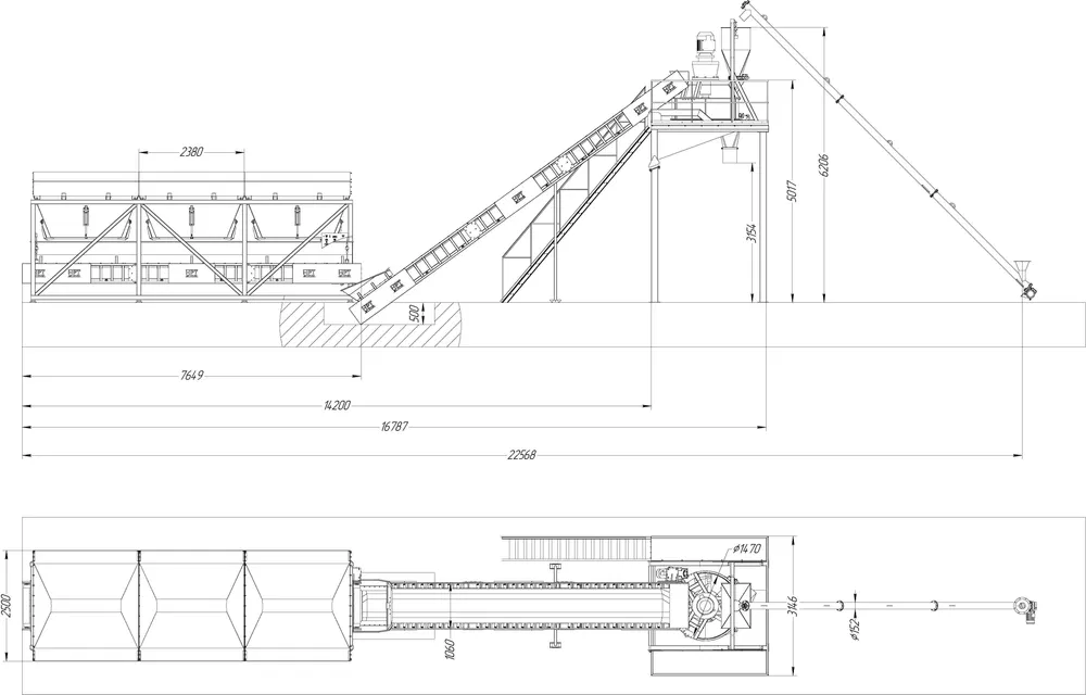 Mobilny węzeł betoniarski, Wytwórnia Betonu GP Start-30 Bytom - zdjęcie 9