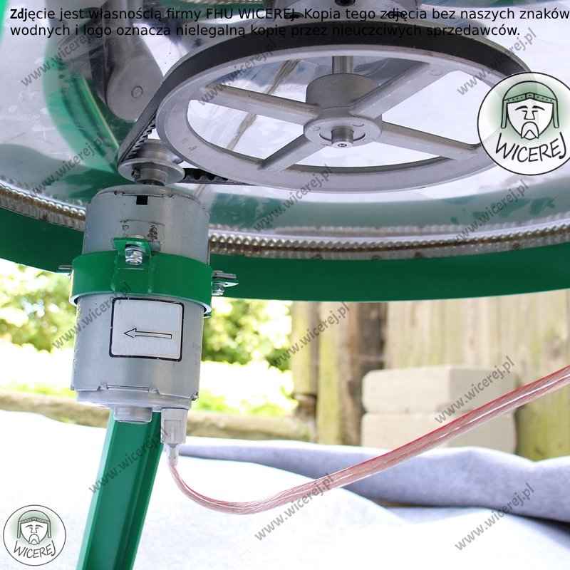 Miodarka 4Ramkowa Ręczno-Elektryczna Wielkopolsa Diagonalna Nierdzewna Jaśliska - zdjęcie 3