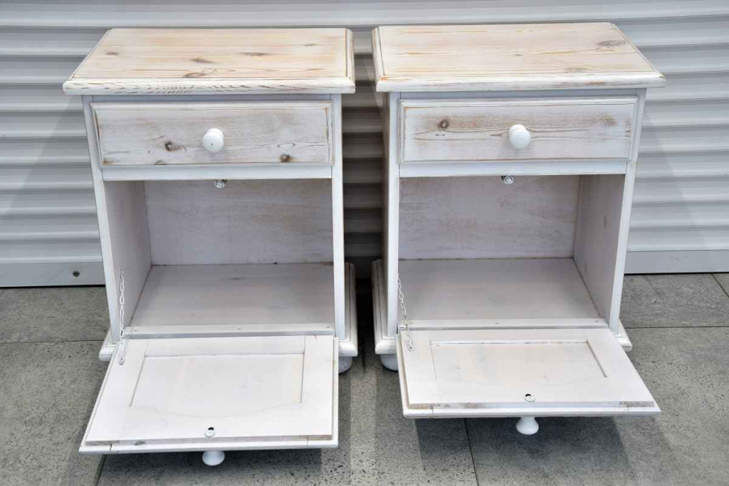 szafki nocne z drewna sosnowego - jak nowe Olsztyn - zdjęcie 4