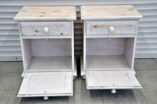 szafki nocne z drewna sosnowego - jak nowe Olsztyn - zdjęcie 4