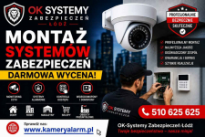 Montaż Systemów Zabezpieczeń Łódź i okolice – Darmowa Wycena