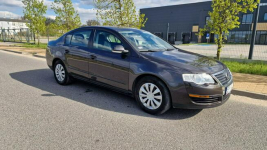 Volkswagen Passat B6 2.0TDi 136KM Klima Android Navi Ładny Sprawny Pabianice - zdjęcie 3