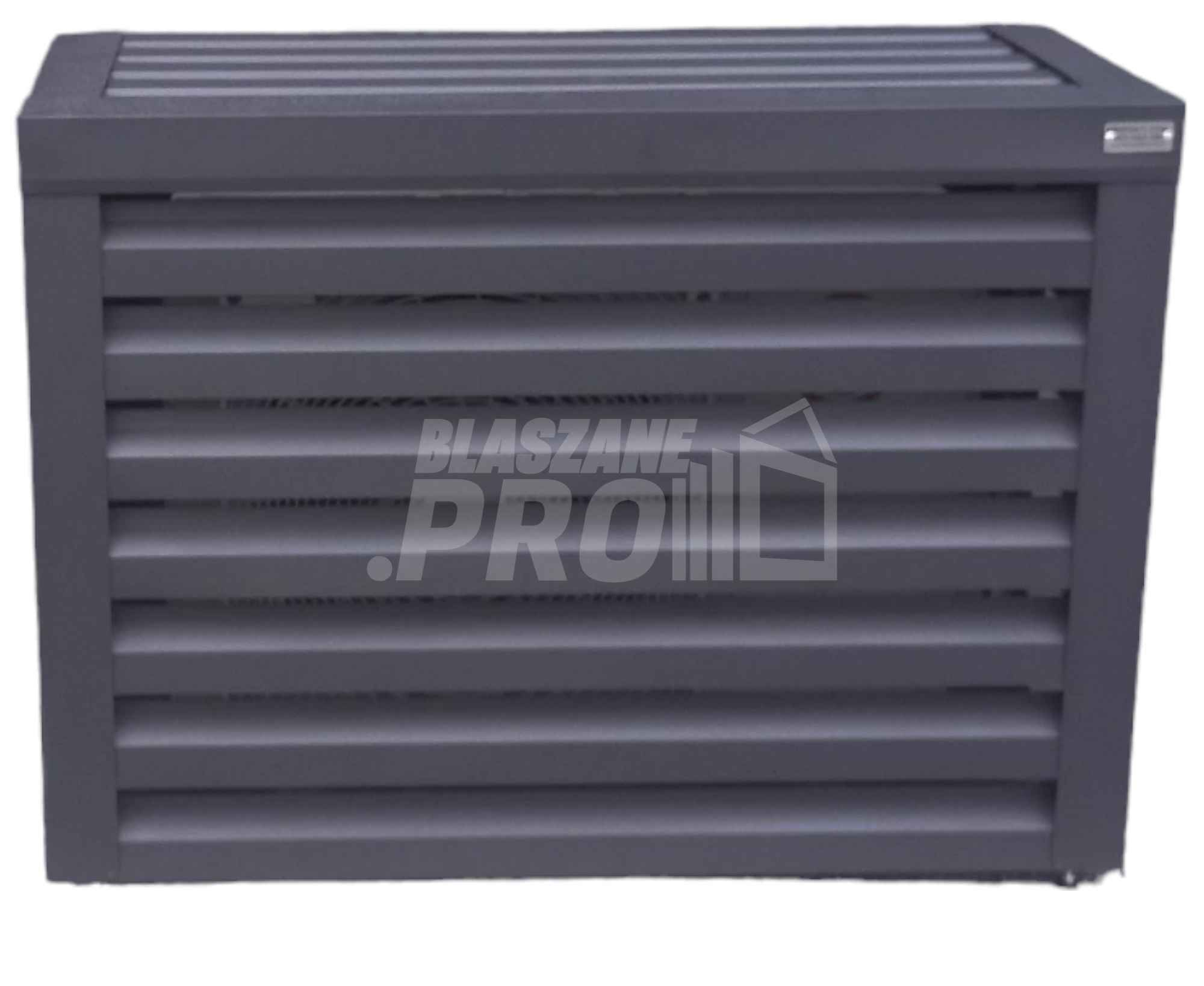 Osłona klimatyzatora - pompy ciepła 90x40x80 cm antracyt GP300 Busko-Zdrój - zdjęcie 1