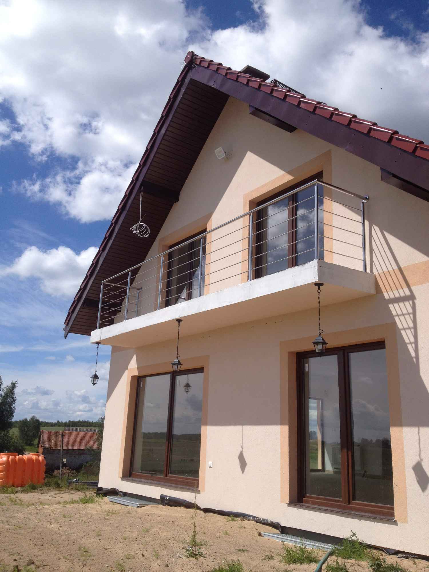 Balustrada barierka poręcz balkon  schody nierdzewne Giżycko - zdjęcie 1