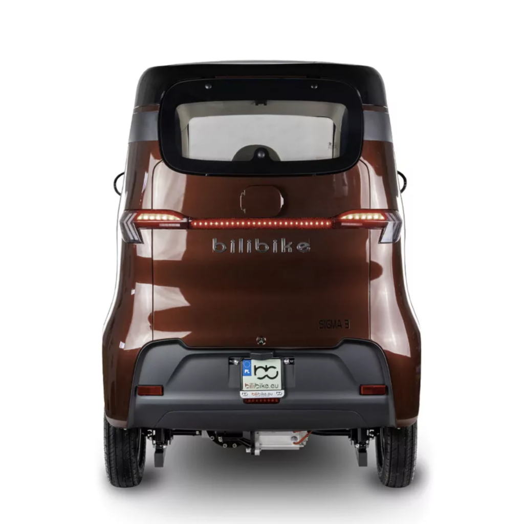Skuter elektryczny zabudowany z dachem MICRO CAR BILI BIKE SIGMA 3 LIT Gorlice - zdjęcie 2