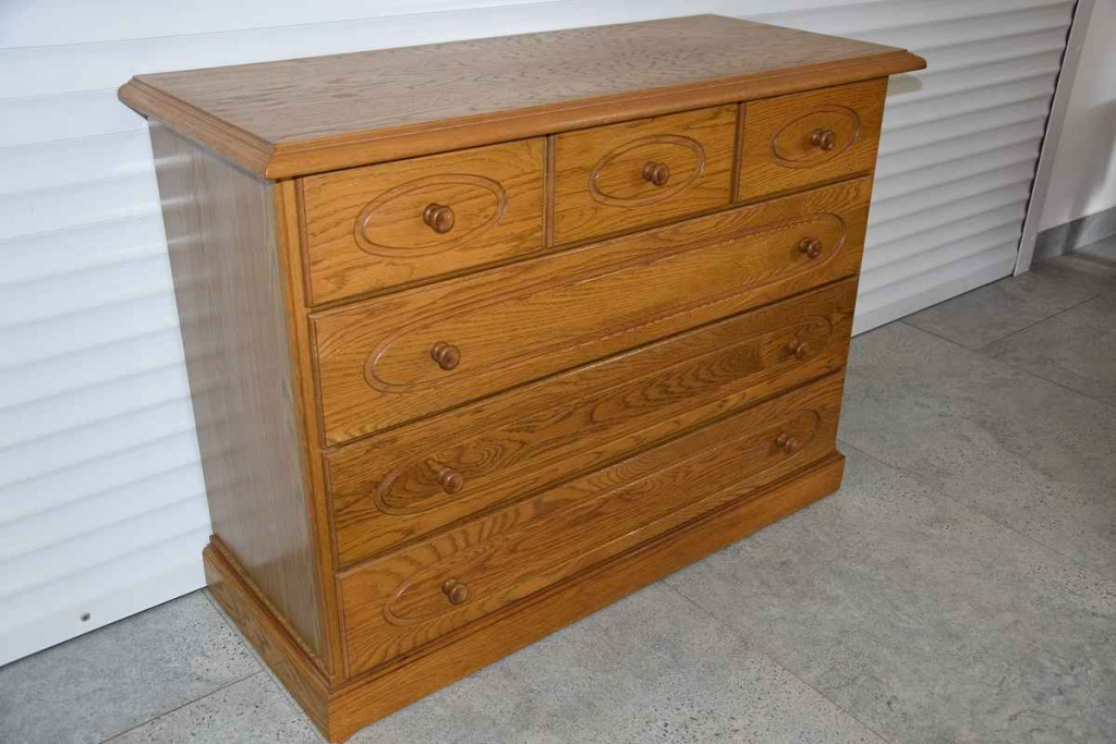 komoda dębowa z szufladami - jak nowa Olsztyn - zdjęcie 2