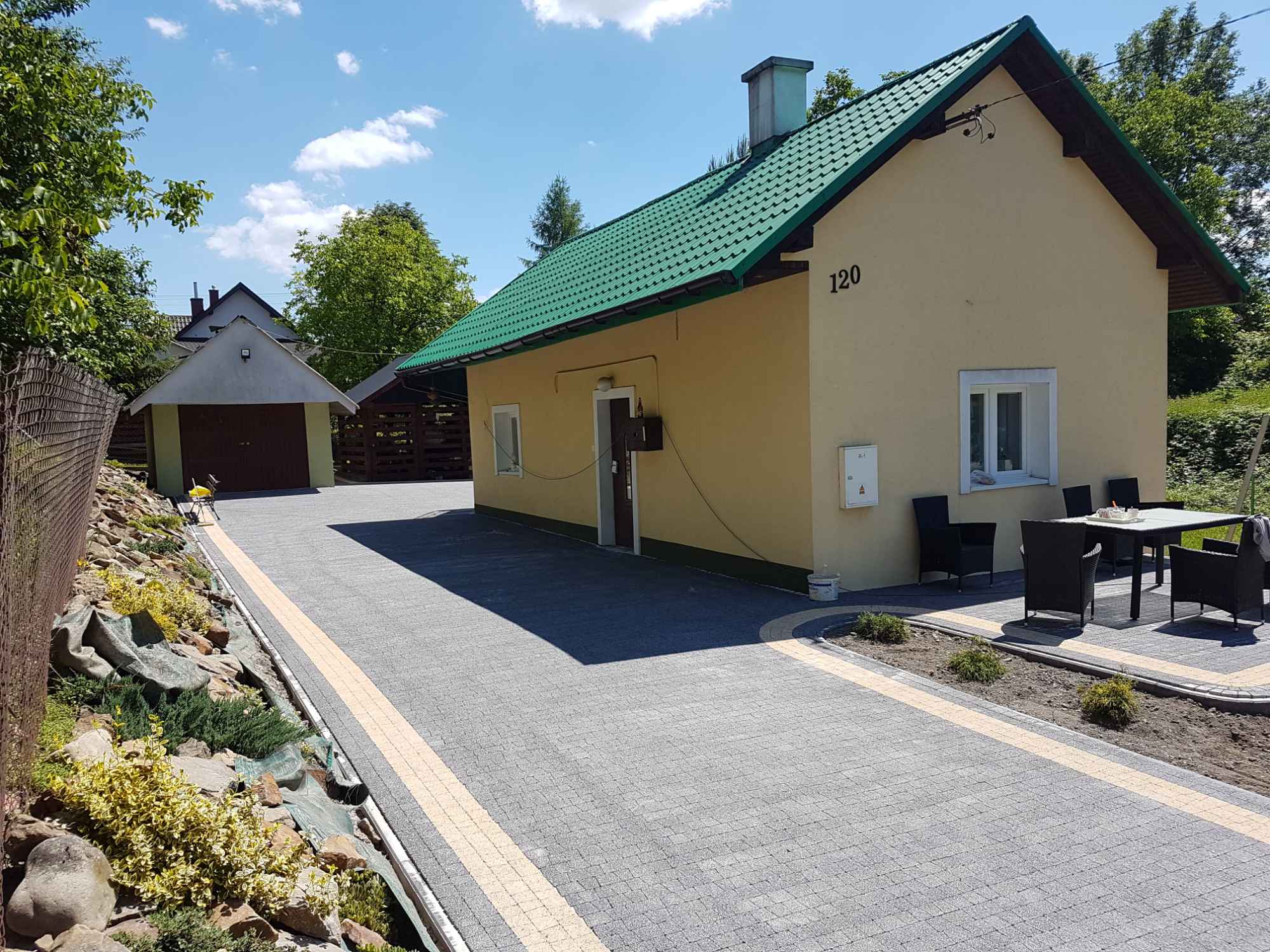 Układanie kostki brukowej | Schody | Granit | Minikoparka Krosno - zdjęcie 6