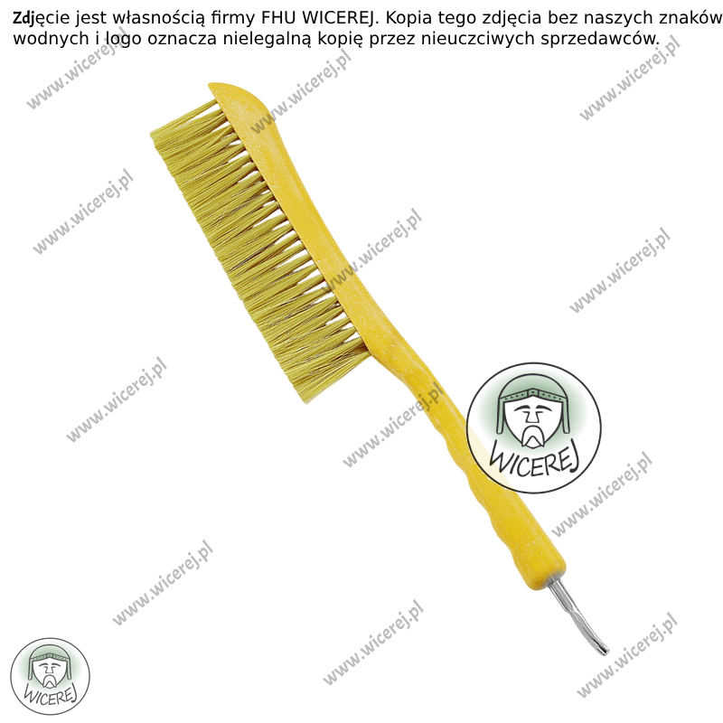 Zmiotka Pasieczna Goliat z dłutem 2w1 Dłuto ze Szczotką dla Pszczół Jaśliska - zdjęcie 1