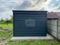Garaż blaszany 5x7 Brama  Antracyt  Dach dwuspadowy GP564 Szczecin - zdjęcie 2
