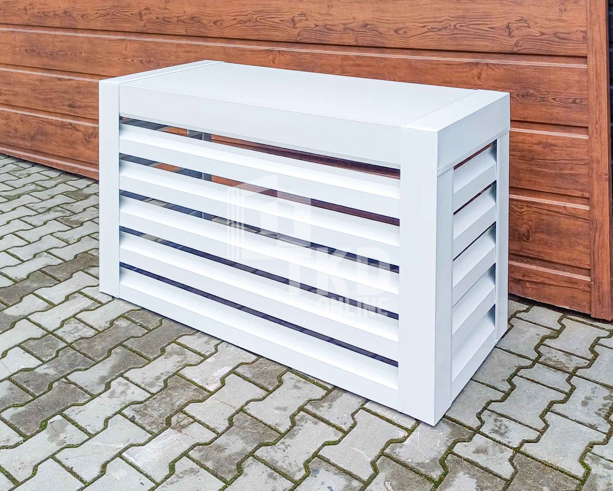 Osłona klimatyzatora 100x40x60cm Biała Zabudowa Klimatyzacji  TKD299 Zgorzelec - zdjęcie 4