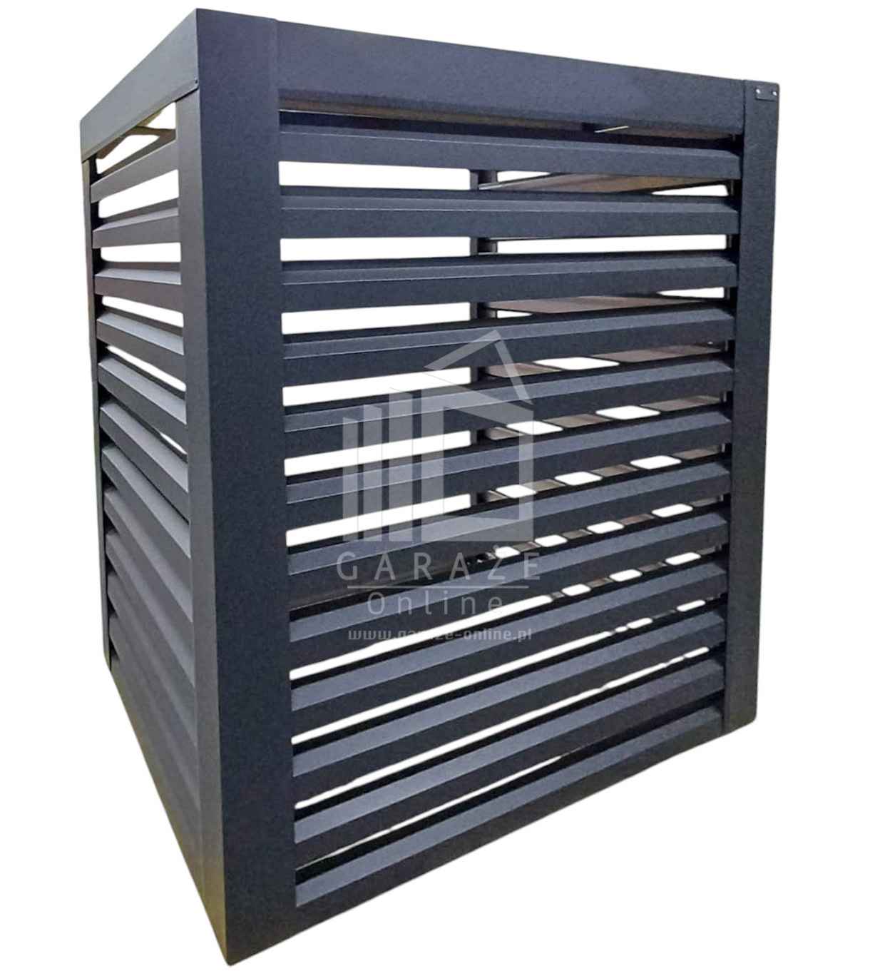 Osłona klimatyzatora – pompy ciepła 100x60x160 cm antracyt ID1146 Włocławek - zdjęcie 1