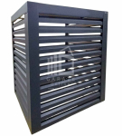 Osłona klimatyzatora – pompy ciepła 100x60x160 cm antracyt ID1146