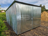 Garaż blaszany 3×5 m II klasa na budowę wolnostojący brama  GB119 Legnica - zdjęcie 4