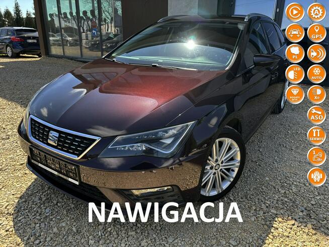 LEON XCELLENCE 2.0 150KM skóra FULL LED navi SERWIS bezwypadkowy 2017 Tychy - zdjęcie 1