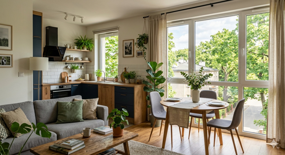 Apartament 46,88 m² | 3 Pokoje | Balkon | Las Wawer - zdjęcie 1