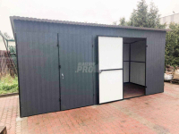 Domek odrodowy 5x2 2x brama dwuskrzydłowa Dach spad w tył  GP187 Kalwaria Zebrzydowska - zdjęcie 3