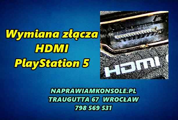 Wymiana uszkodzonego HDMI w PS5 Krzyki - zdjęcie 1