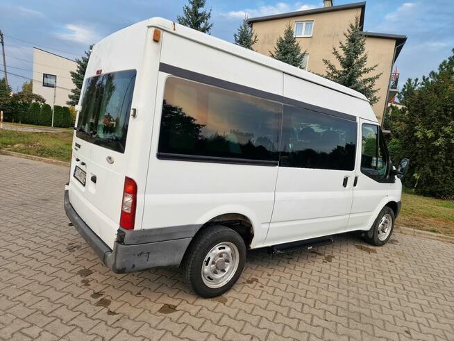 Ford transit mk7 2.4tdi 115km rwd 9 osób osobowy klima Warszawa - zdjęcie 3