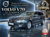 Volvo V70 D3 - SUMMUM - BEZWYPADKOWY - SERWIS NA PONAD 40 TYS - TOP!