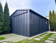 Garaż blaszany 4x6 brama okno drzwi blacha na rąbek rynny TS1188 Cieszyn - zdjęcie 2