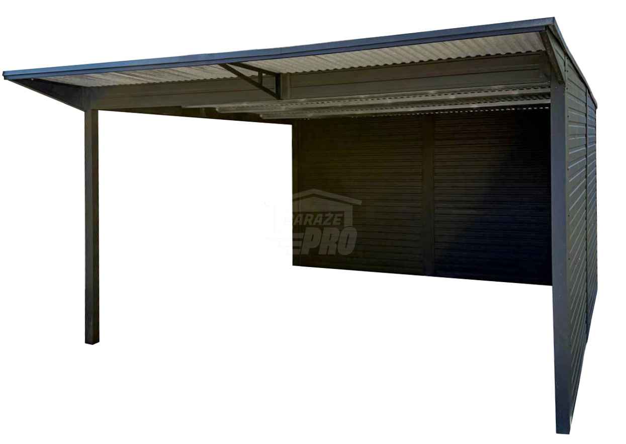 Wiata samochodowa CarPort 4x5 m  dodatkowa zabudowa  dach GP736 Łęczyca - zdjęcie 1