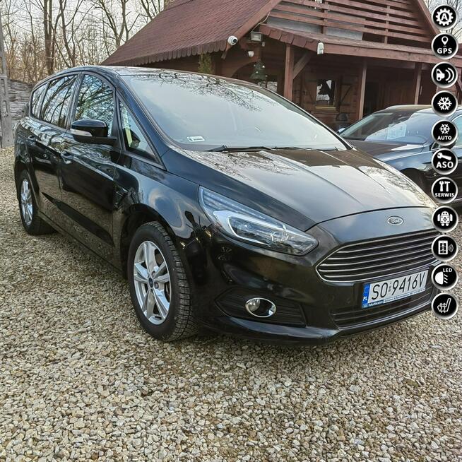 Ford S-Max LIFT.2.0 Diesel.Automat.Nawigacja.2xKoła.Grzane Fotele. Sosnowiec - zdjęcie 1