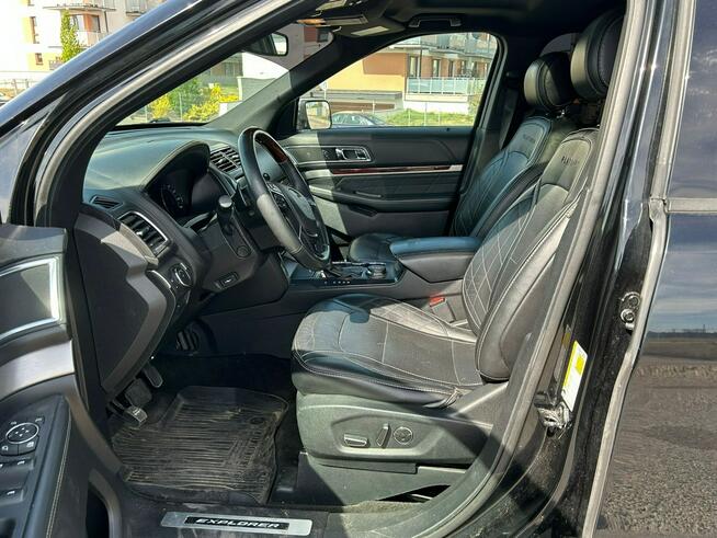 Explorer Platinum 3.5 V6 365KM AWD | 7 os | FULL | Skóra | Panorama Siedlce - zdjęcie 10