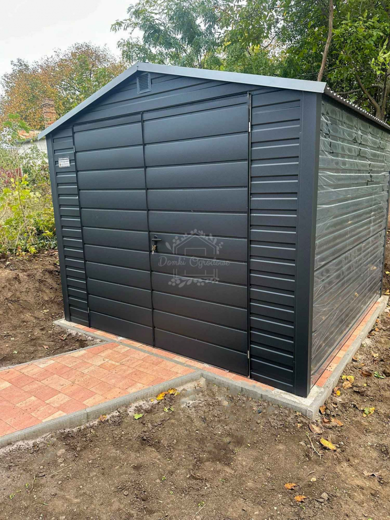 Schowek  Domek ogrodowy 3x3m  Brama dwuskrzydłowa antracyt   ID781 Gryfice - zdjęcie 2