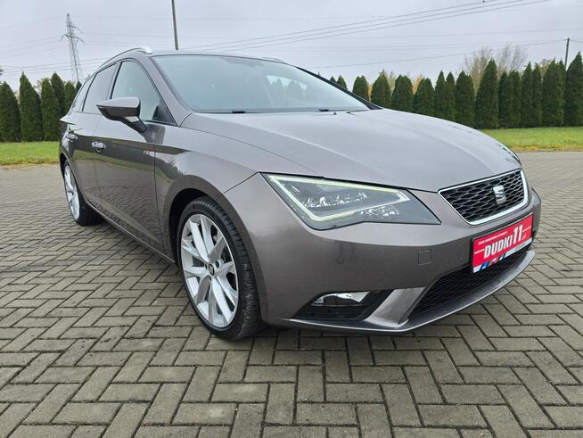 Seat Leon 1,6TDI Full Led.Navigacja.Alcantara.Tempomat.SERWIS! Kutno - zdjęcie 2