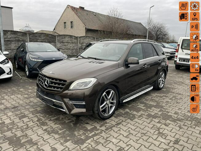 Mercedes ML 350 4Matic Automat Skóra Podgrzewanie Pneumatyka Gliwice - zdjęcie 1