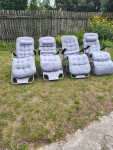 4 składane leżaki ogrodowe