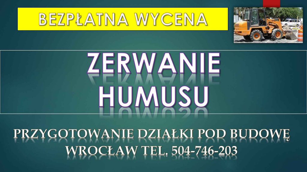 Przygotowanie działki po budowę, cennik, tel. 504-746-203, Wrocław Psie Pole - zdjęcie 1
