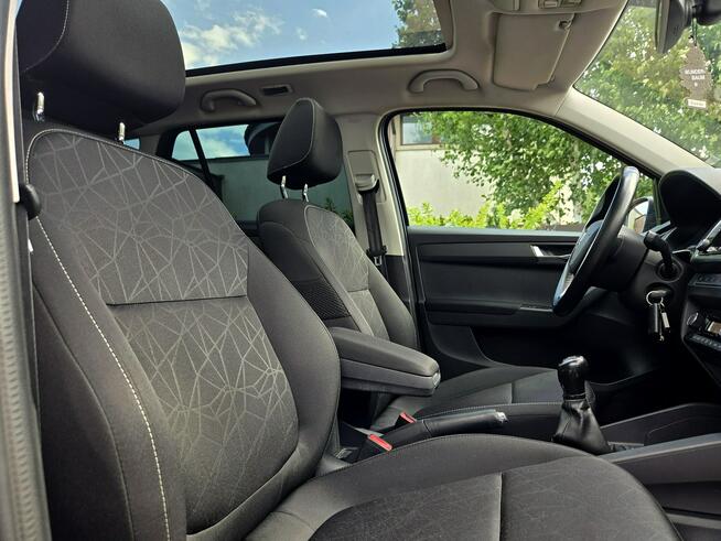 Škoda Fabia Clever 1.4TDI 90KM 2018r Panorama, Tempomat Aktywny, LED Tychy - zdjęcie 7