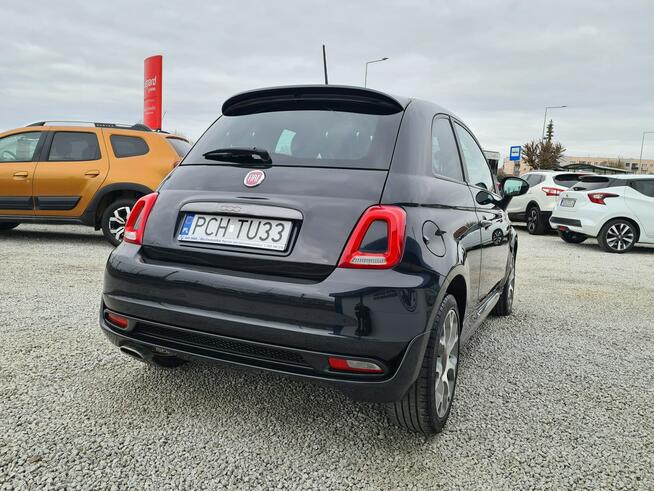 Fiat 500 Automat Klimatronik Półskóry Tempomat Halogeny Komputer Alu Wągrowiec - zdjęcie 10