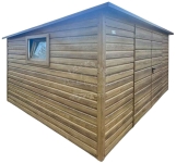 Schowek – Domek ogrodowy 4×2 m winchester drewnopodobny ID1269