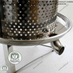 Prasa ręczna do wosku, odsklepin i owoców nierdzewna praska wyciskarka Jaśliska - zdjęcie 6