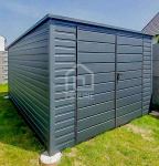 Schowek Domek Ogrodowy 3x4,5m Brama dwuskrzydłowa spad w tył PLG153 Ruda Śląska - zdjęcie 3