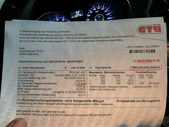 Hyundai ix35 1.6 GDI 135PS Alusy 17 Led Navi Kamera Cofania Gwarancja Gniezno - zdjęcie 8