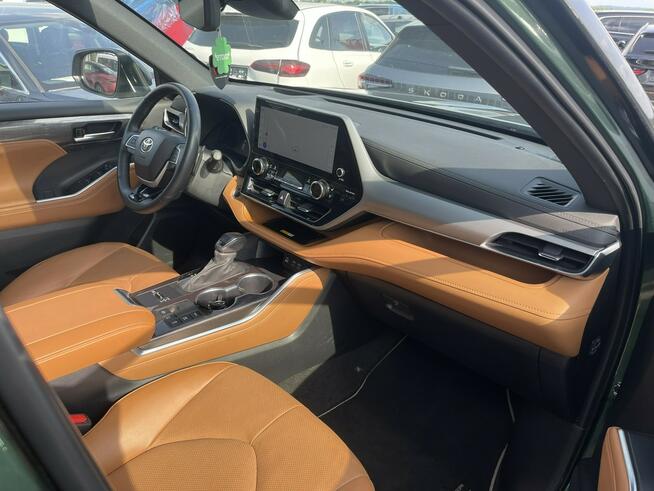 Toyota Highlander Hybrid AWD Panorama  Kamery 360 Skóra 7os.  248KM Gliwice - zdjęcie 9