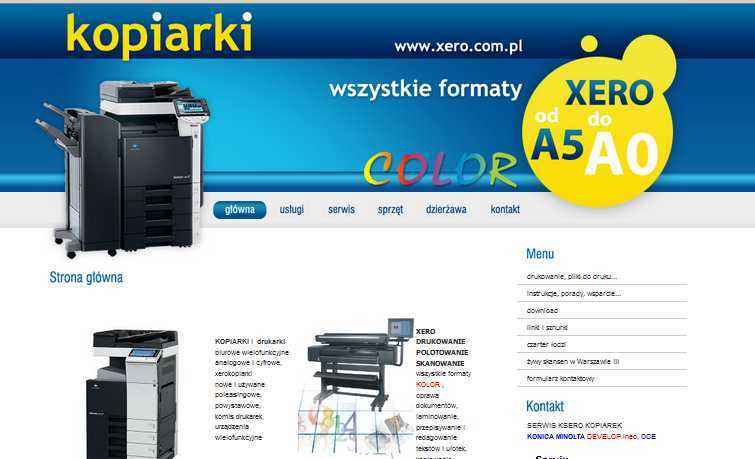 XERO / KSERO SKAN DRUK Nieporęt Jana Kazimierza 51 tel 691538736 Nieporęt - zdjęcie 1